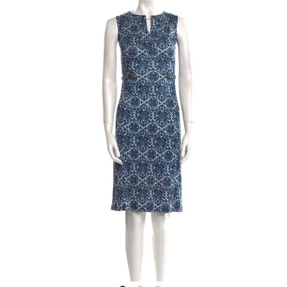 Tory Burch Silk Knee-Length Dress size xs - Picture 1 of 8